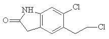 5-(2-氯乙基)-6-氯-1,3-二氫-吲哚-2-(2H)-酮